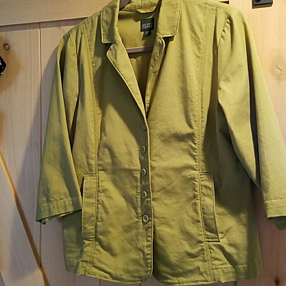 Eileen Fisher organic cotton blazer/jacket